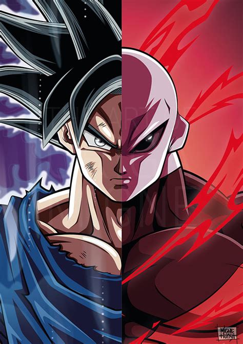 Goku Ultra Instinct VS Jiren