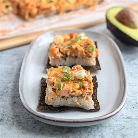 Salmon Sushi Bake - Wholly Tasteful