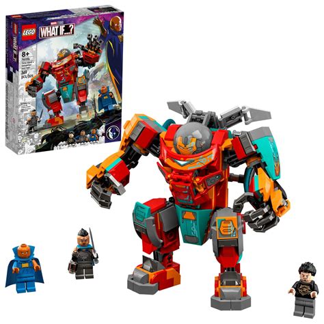 LEGO Marvel Tony Stark's Sakaarian Iron Man 76194 Building Toy for ...