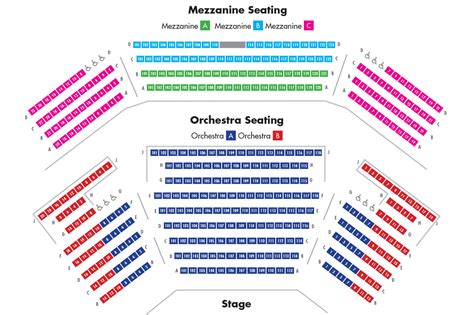 Seating Maps | Olney Theatre Center