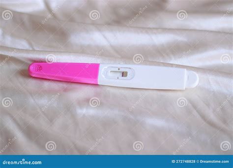 A Negative Pregnancy Test Kit Stock Photo - Image of negative, space ...