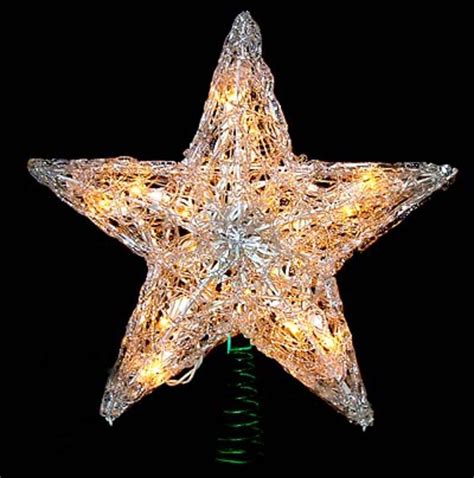 Christmas Tree Topper Star Lighted | The Cake Boutique