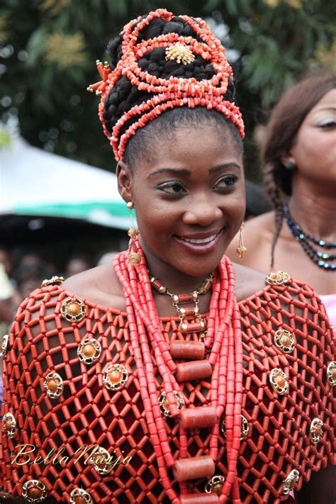 BN Bridal Beauty: Edo Brides in Beautiful Beaded Benin Wedding Attire ...