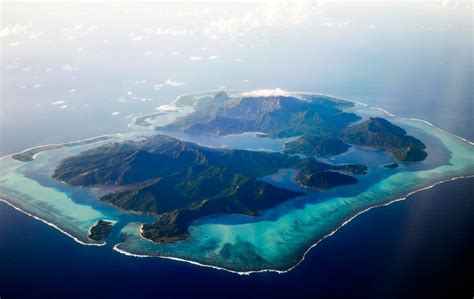 nature, Landscape, Aerial View, Island, Atolls, Tropical, Sea, Beach ...