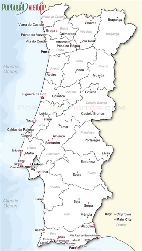 Portugal Maps | Portugal Visitor - Travel Guide To Portugal