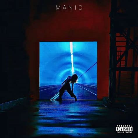 MANIC (album) and Nightmare (single) cover prototype ⚡#halsey # ...