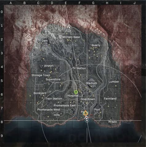 Complete Call of Duty Warzone Map Revealed; Includes Markers, Locations ...