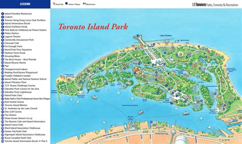 toronto_island_map - Postcards & Passports