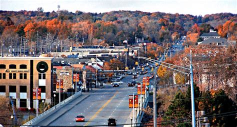 Downtown in the fall