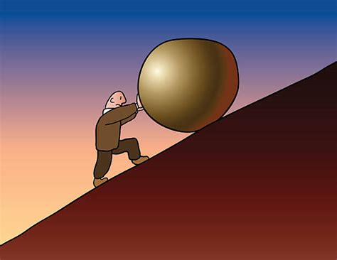 Best Sisyphus Illustrations, Royalty-Free Vector Graphics & Clip Art ...