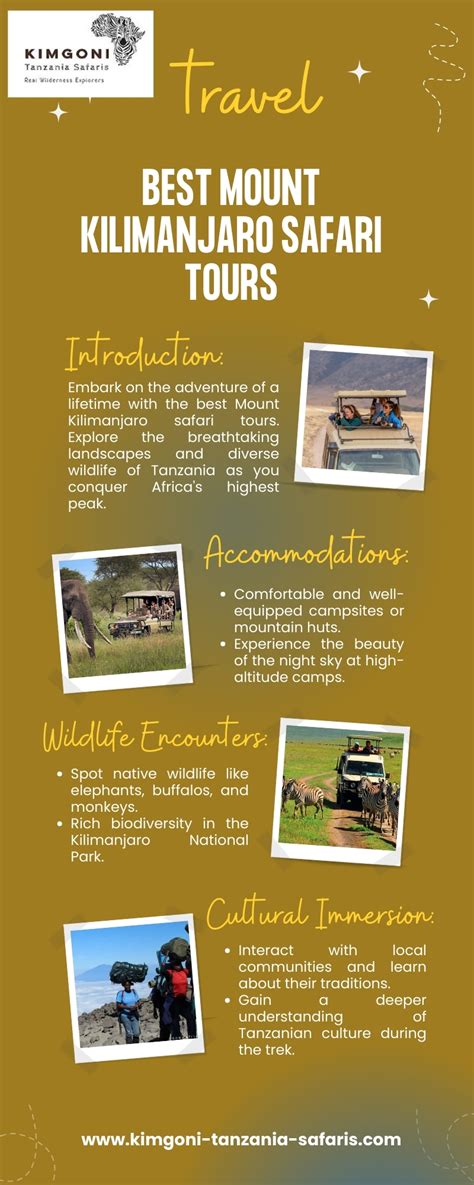 Best Mount Kilimanjaro Safari Tours Blank Template - Imgflip