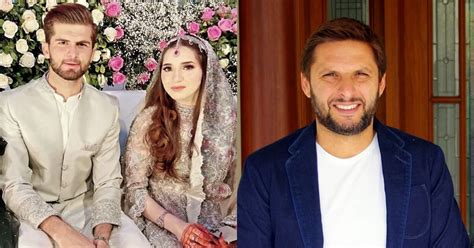 Shahid Afridi Reveals Why He Chose Shaheen Afridi As His Son-In-Law