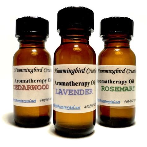 Aromatherapy Essential Oils - Hummingbird Creations