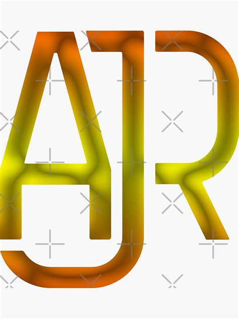 "Logo Music Rock AJR Jatimulyo Band " Sticker by jbrittian3o | Redbubble