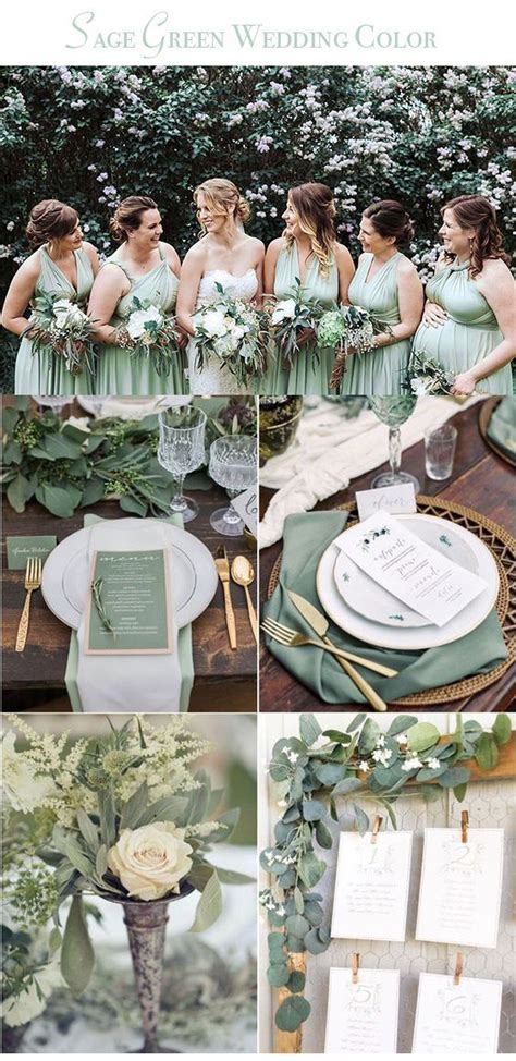 Sage green Wedding Color Theme. www.convertiblewrapdress.com Themed ...