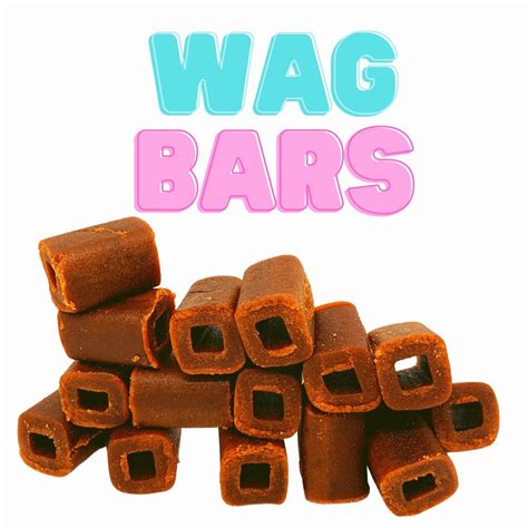 Wag-Bars for Dogs and Cats. Chewy Shapeable pet treats | Etsy