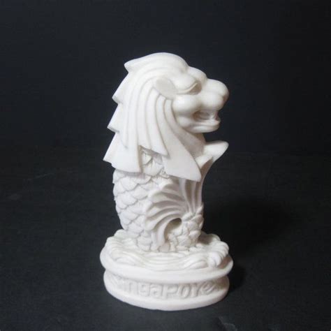 Parian ware Merlion Singapore souvenir by SugarLMtnAntqs on Etsy, $19. ...