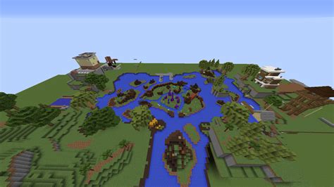 Entire Fortnite map in minecraft! Minecraft Map