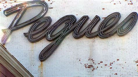 Pegues Department Store | A sign left over from Pegues Depar… | Flickr