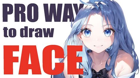 How to Draw Anime Face Like a Pro - YouTube