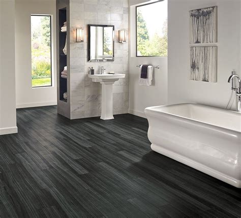 Armstrong Luxury Vinyl Plank Flooring | LVP | Black Wood look ...