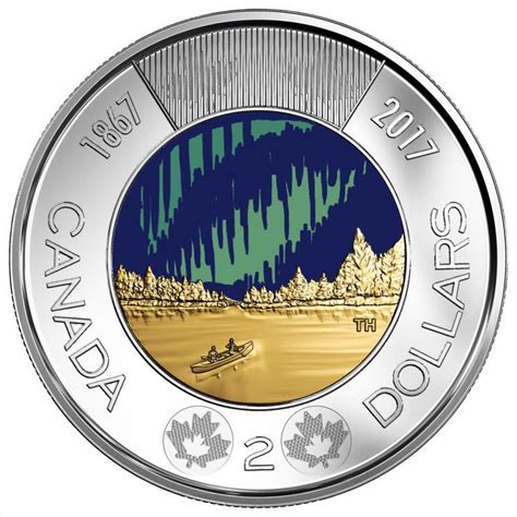 Glow-in-the-dark Canada 150 toonie now in circulation