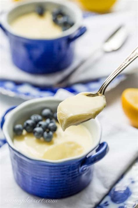 Easy Lemon Posset - Saving Room for Dessert