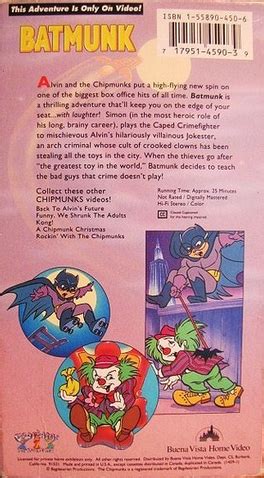 Image - A&TC Batmunk VHS Back Cover.png | Alvin and the Chipmunks Wiki ...