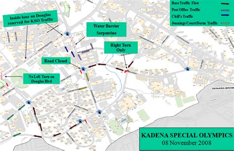 Kadena Special Olympics traffic directions > Kadena Air Base > Article ...