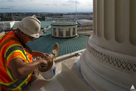 Photos: U.S. Capitol dome restoration project - WTOP News