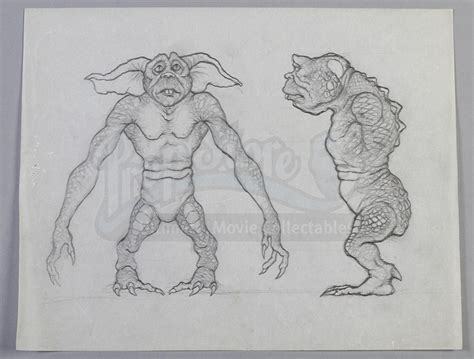 GREMLINS 2: THE NEW BATCH (1990) - Lenny Hand-Drawn Color Tests ...