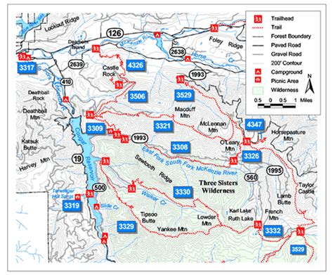 Willamette National Forest - Hiking:Backpacking | Trip planning ...