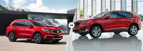 2022 Acura MDX vs. 2021 Acura RDX | Sterling Acura of Austin