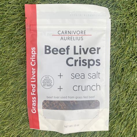 Carnivore Aurelius Beef Liver Crisps (10 Bags) - Marmalade