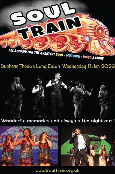 SOUL TRAIN at Duchess Theatre Long Eaton Wednesday 11 January 2023 at ...