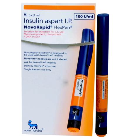 Novorapid Flexpen Injection at Rs 100/unit | Novorapid Flexpen in ...