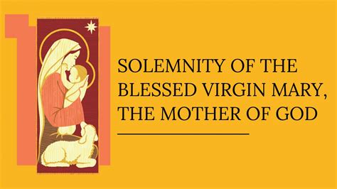 Holy Day: Solemnity of Mary, Mother of God | Good Shepherd Catholic ...