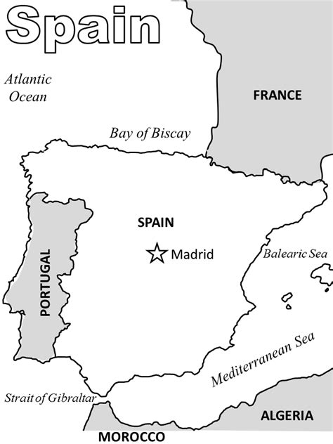 Spain Coloring Pages