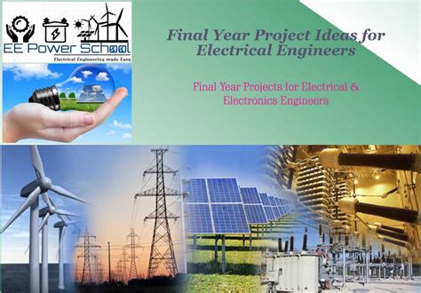 Final Year Project Ideas for Electrical Engineering Students | EE Power ...