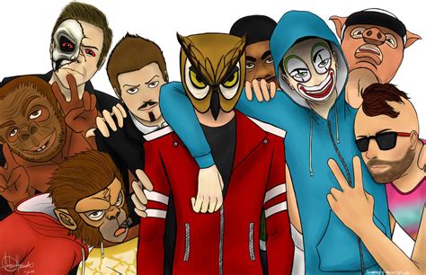 Vanoss and his crew by Kiammyfy on DeviantArt