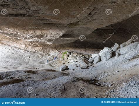 Mylodon Cave Natural Monument Near Puerto Natales, Chile Stock Image ...