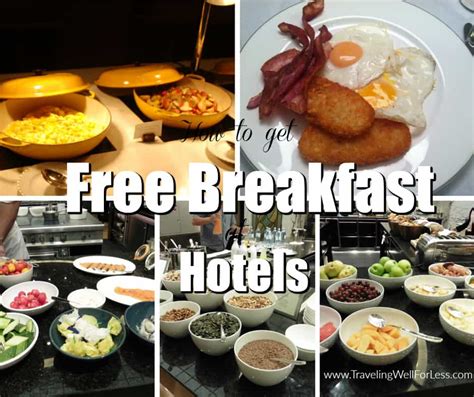 How to Get Free Breakfast at Hotels