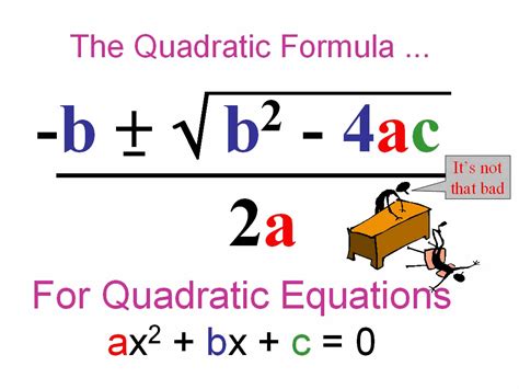 Esta es la formula para hacer las ecuaciones de segundo grado. Como se ...