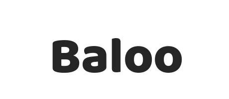 Baloo - Font Family (Typeface) Free Download TTF, OTF - Fontmirror.com