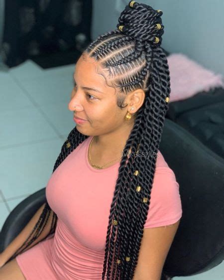 30 Most Stylish Cornrow Braids for 2024 - Hair Adviser | Hair styles ...