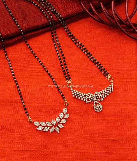 Diamond Mangalsutra Designs 2017 ~ South India Jewels