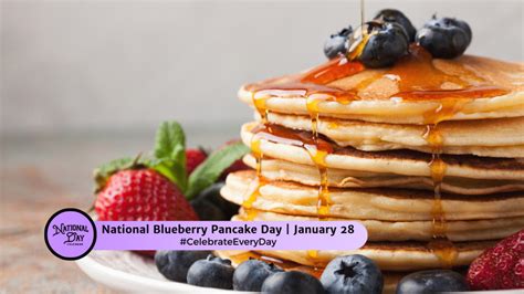 JANUARY 28, 2024 | NATIONAL BLUEBERRY PANCAKE DAY | NATIONAL GIFT OF ...