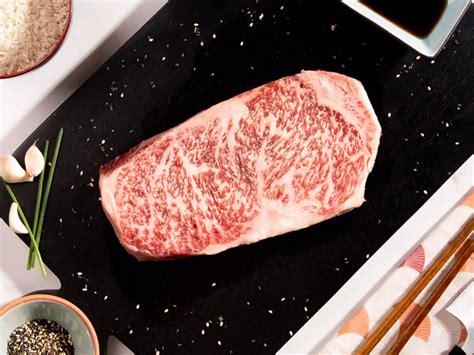 Kobe Japanese A5 Wagyu Strip Steak | Buy Kobe Beef Online | Holy Grail ...