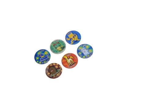 6 Pokémon Nintendo Tazos – Retro Hunts