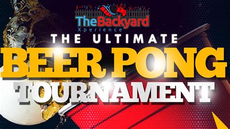 The Ultimate Beer Pong Tournament - SponsorMyEvent